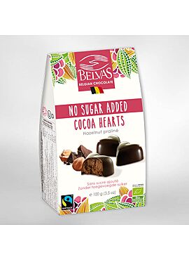 Belvas Cacao Hearts 100g